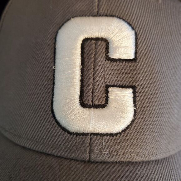 Cap Embroidered Chicago C Multicolor One Size Acrylic Blend Adjustable - Picture 4 of 9